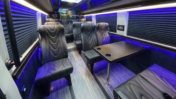 18 passenger sprinter van interior midland