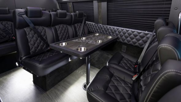 midland 10 passenger sprinter van interior