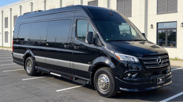 midland airport sprinter van service