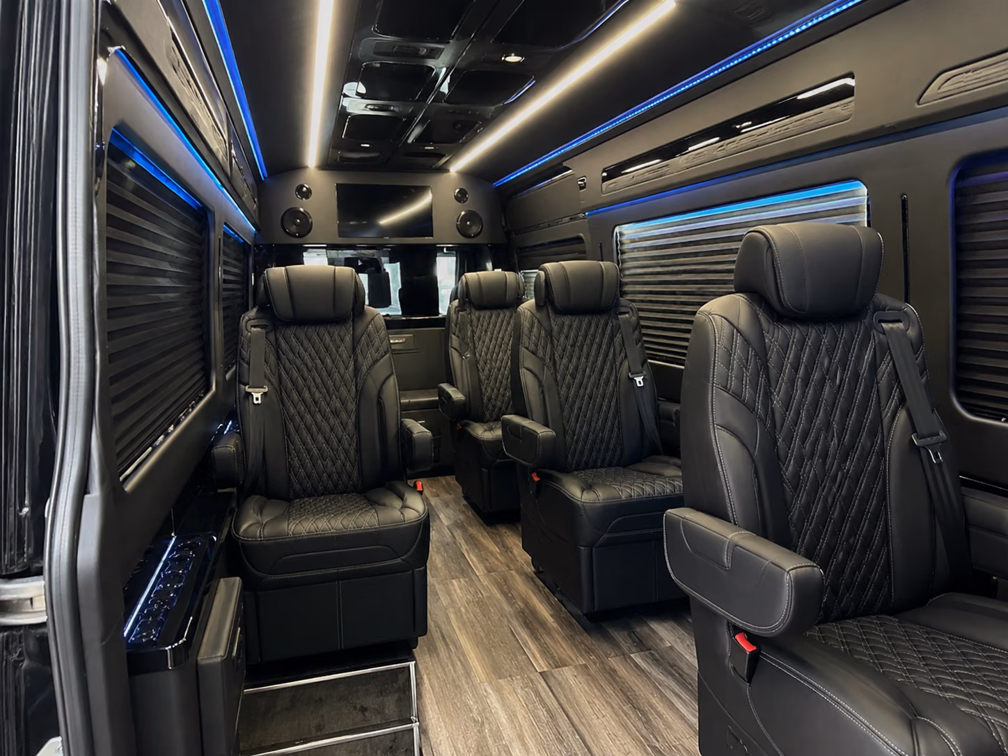 midland 10 passenger sprinter van inside