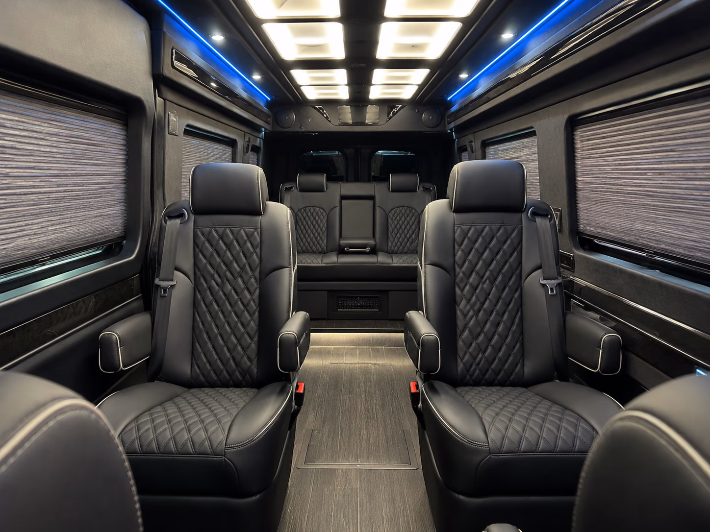midland 12 passenger sprinter van inside