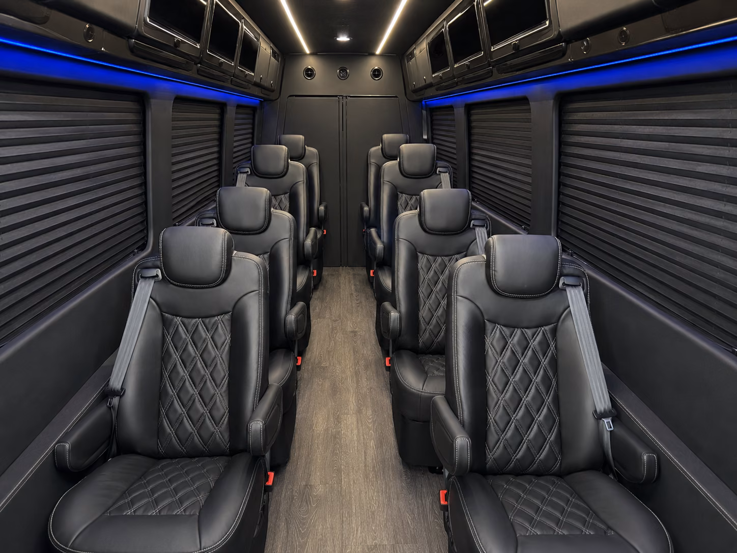 midland 15 passenger sprinter van inside