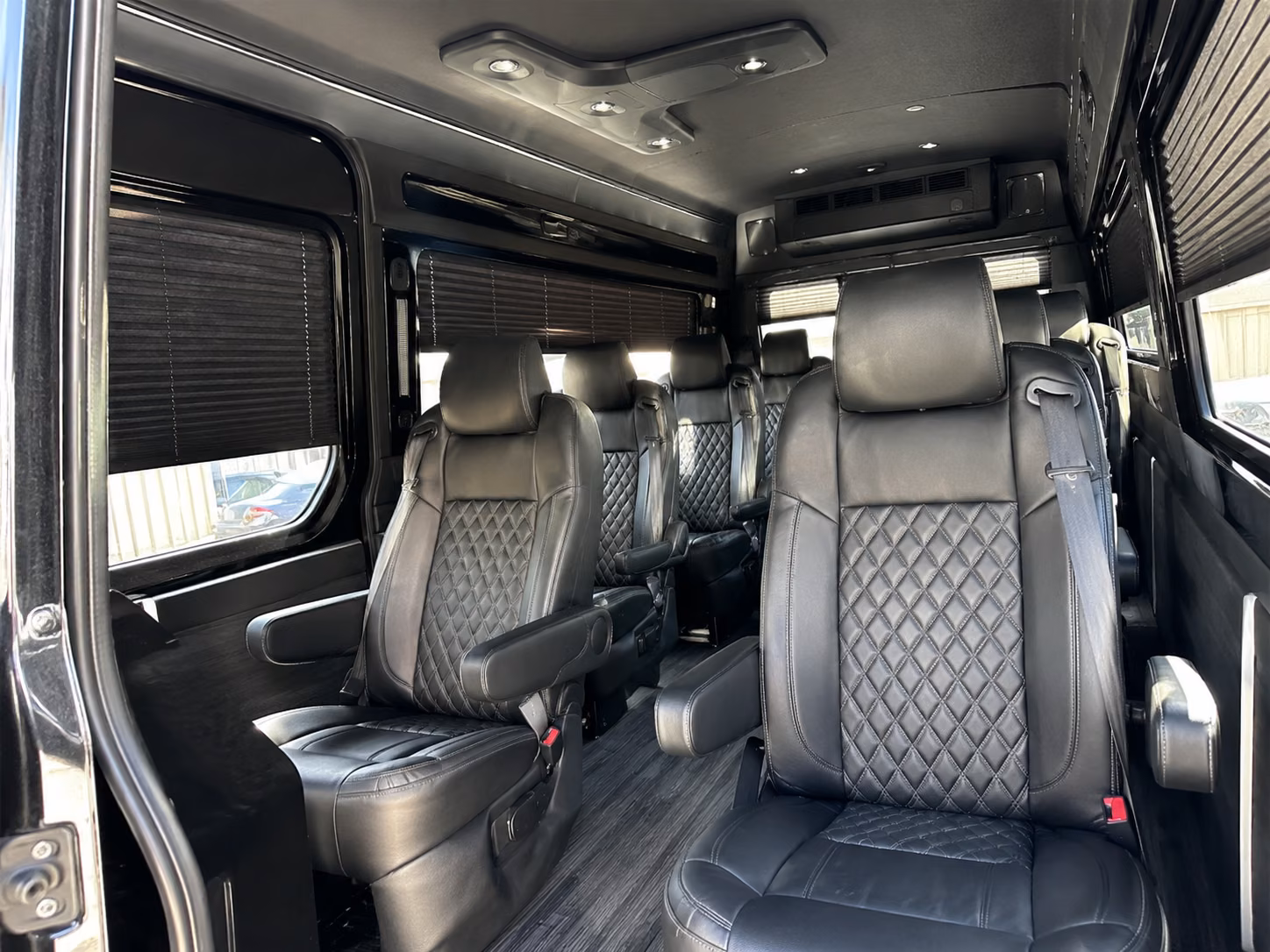 midland 15 passenger sprinter van interior