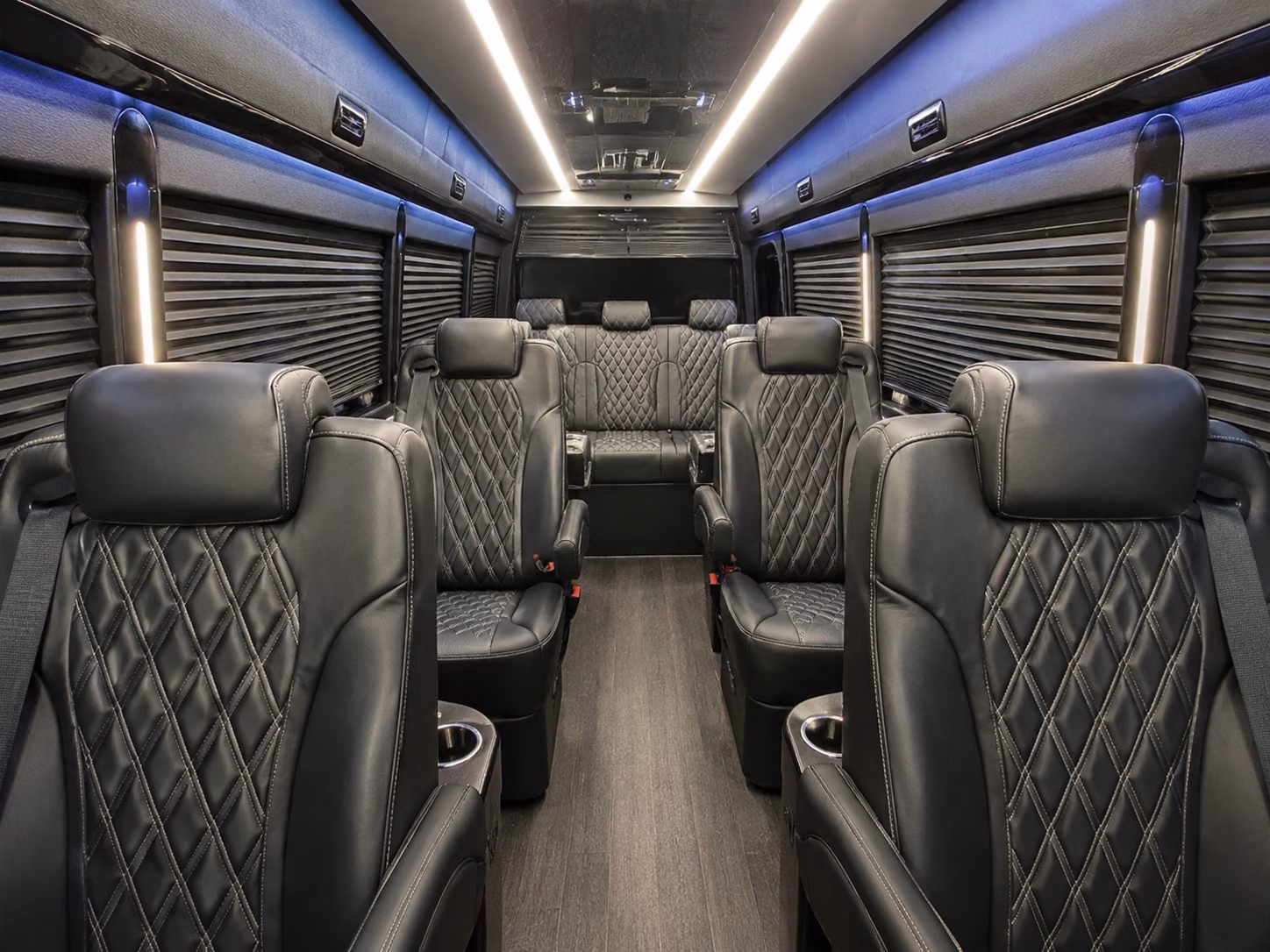 midland 18 passenger sprinter van inside