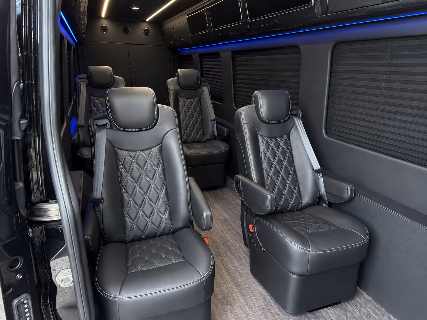 midland 20 passenger sprinter van interior