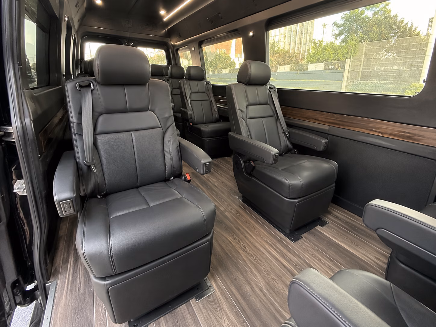 midland 8 passenger sprinter van inside