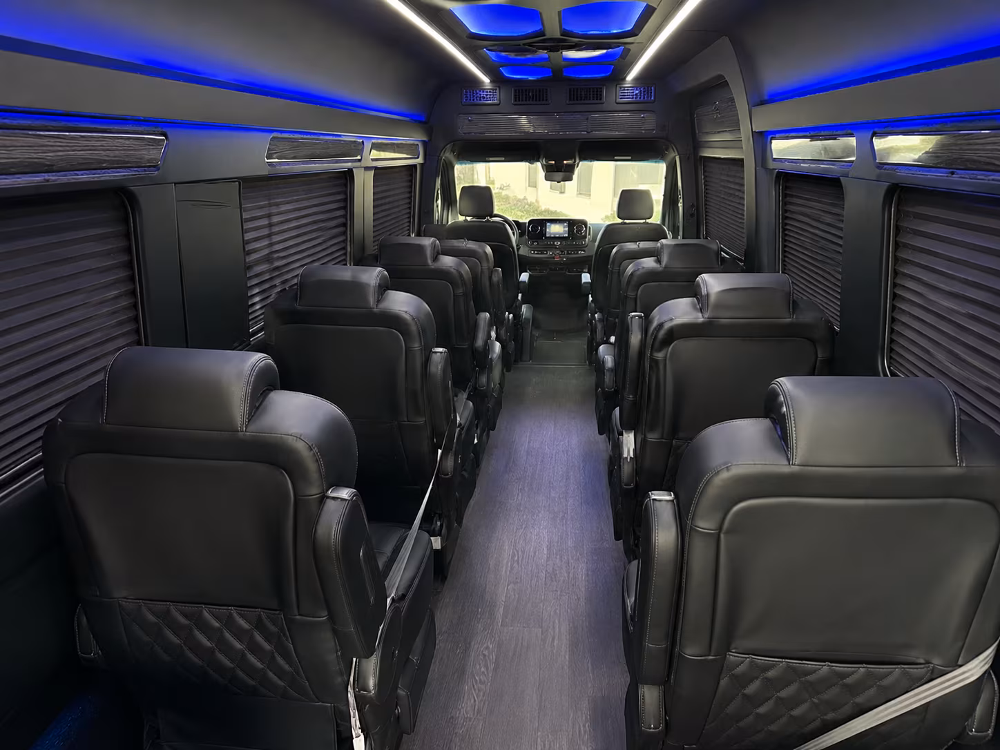 midland 8 passenger sprinter van interior