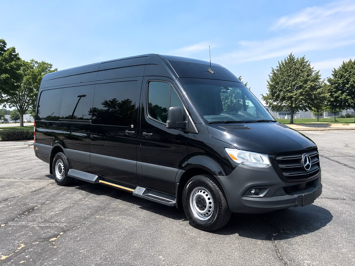 midland sporting event sprinter van rental