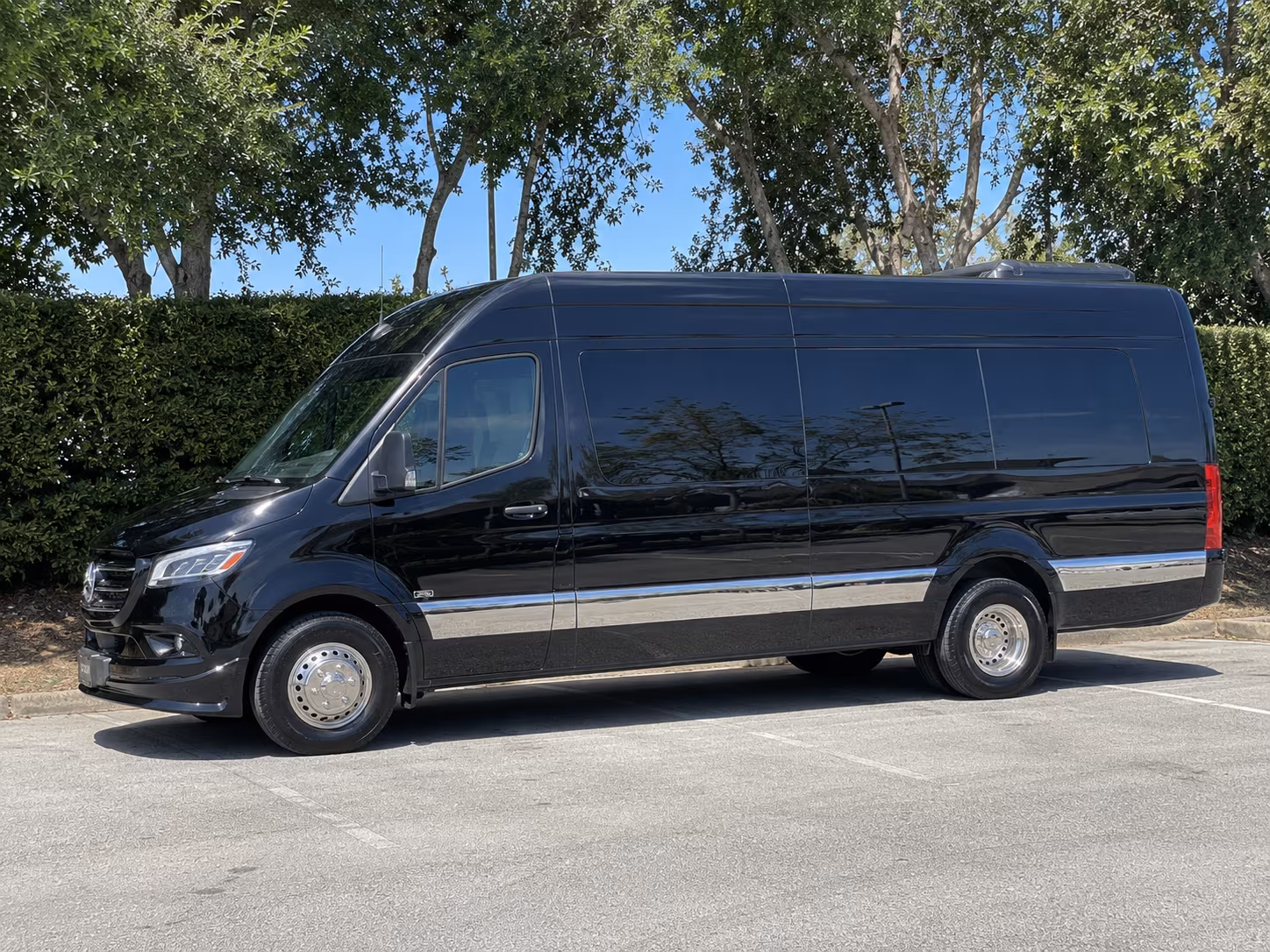 midland sprinter van shuttles for concert parking hotel pickups and post event rides
