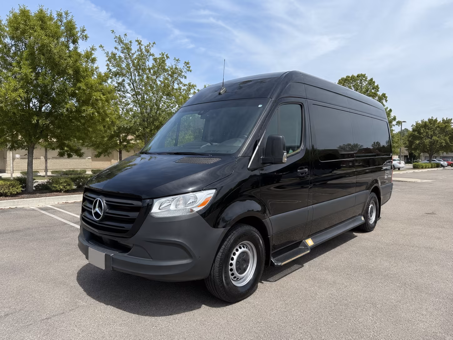 sprinter van options for midland trips
